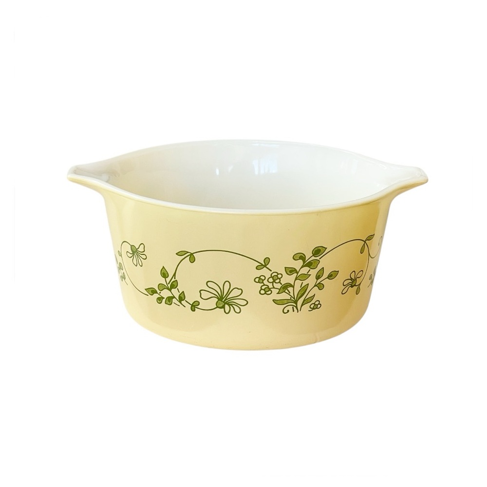 Vintage PYREX Casserole Dish Shenandoah 473 B 1 QT